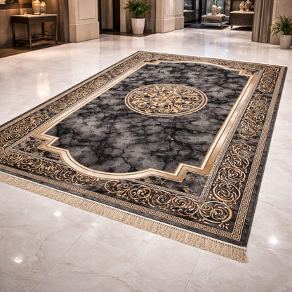 Royal Persian Carpet – Marble Texture Edition