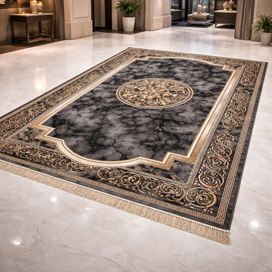 Royal Persian Carpet – Marble Texture Edition