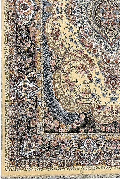 Export Quality Irani Persian Carpet – High - Density Silk Texture, Traditional Royal Design - FYROSTIC CARPET