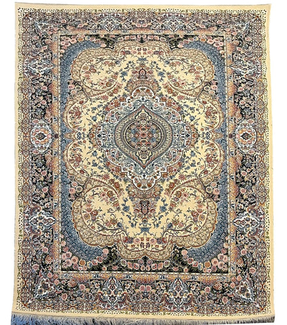 Export Quality Irani Persian Carpet – High - Density Silk Texture, Traditional Royal Design - FYROSTIC CARPET