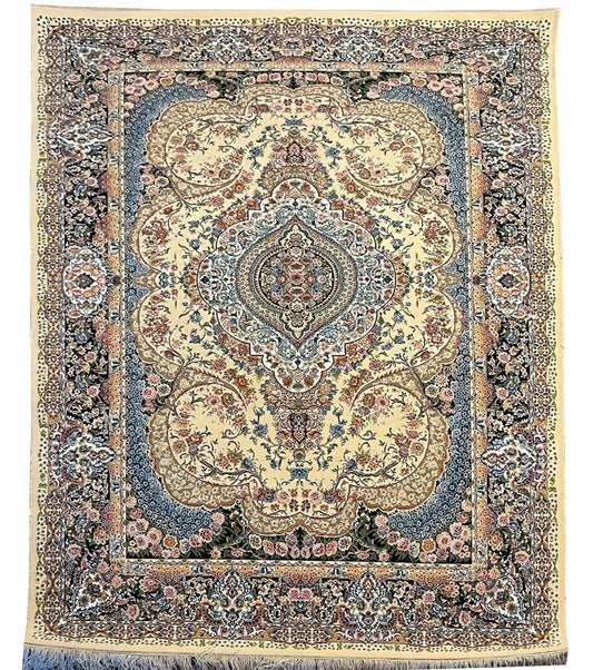 Export Quality Irani Persian Carpet – High - Density Silk Texture, Traditional Royal Design - FYROSTIC CARPET