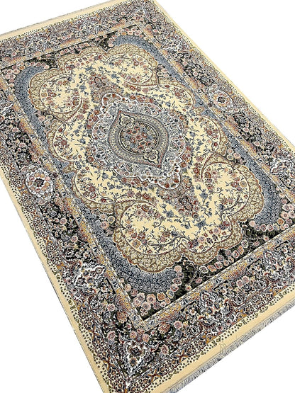 Export Quality Irani Persian Carpet – High - Density Silk Texture, Traditional Royal Design - FYROSTIC CARPET