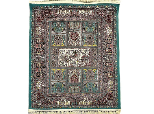 Export Quality Irani Persian Carpet – High - Density Silk Texture, Traditional Royal Design - FYROSTIC CARPET