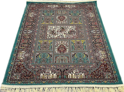Export Quality Irani Persian Carpet – High - Density Silk Texture, Traditional Royal Design - FYROSTIC CARPET