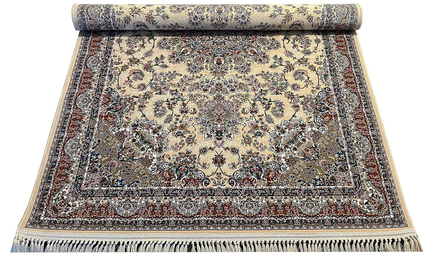 High Density Export Quality Irani Design Classical Persian Silk Carpet - FYROSTIC CARPET