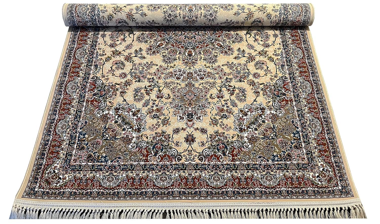 High Density Export Quality Irani Design Classical Persian Silk Carpet - FYROSTIC CARPET