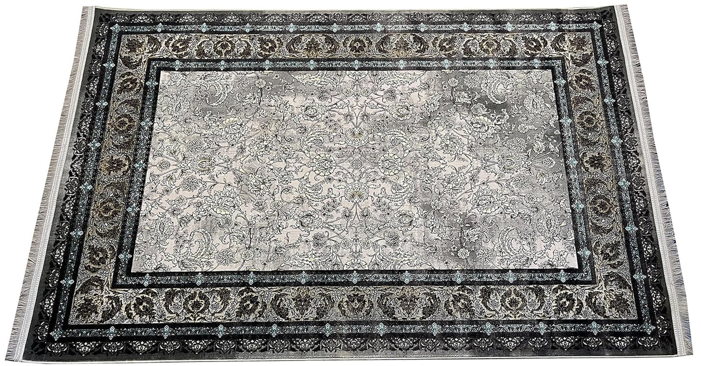 High Density Export Quality Irani Design Classical Persian Silk Carpet - FYROSTIC CARPET