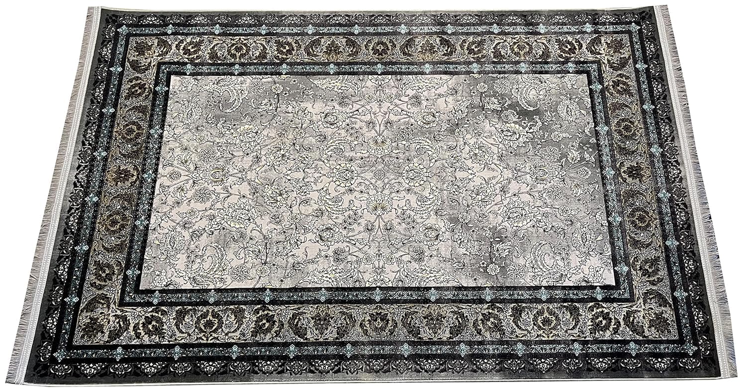High Density Export Quality Irani Design Classical Persian Silk Carpet - FYROSTIC CARPET