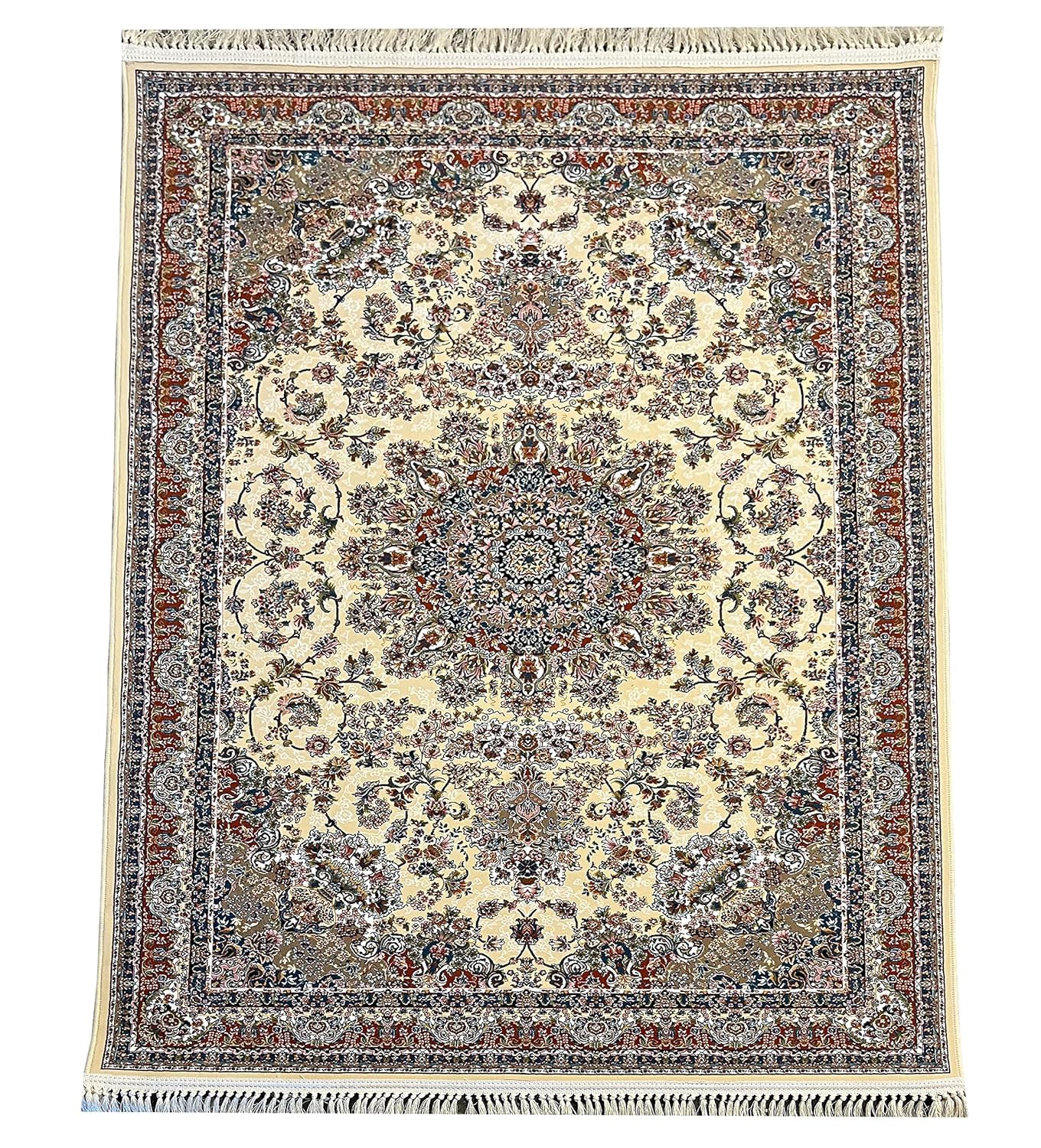 High Density Export Quality Irani Design Classical Persian Silk Carpet - FYROSTIC CARPET