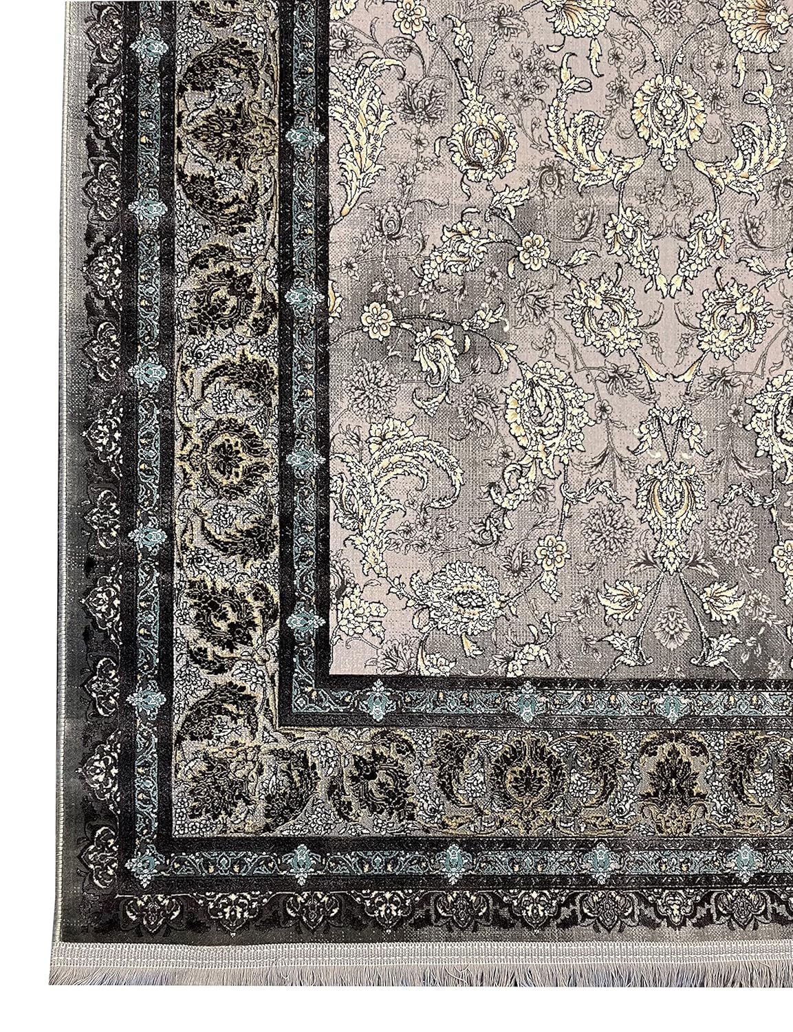 High Density Export Quality Irani Design Classical Persian Silk Carpet - FYROSTIC CARPET